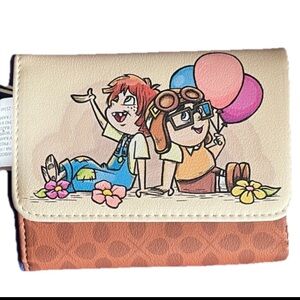 Loungefly Disney Pixar Up Young Carl and Ellie Wallet